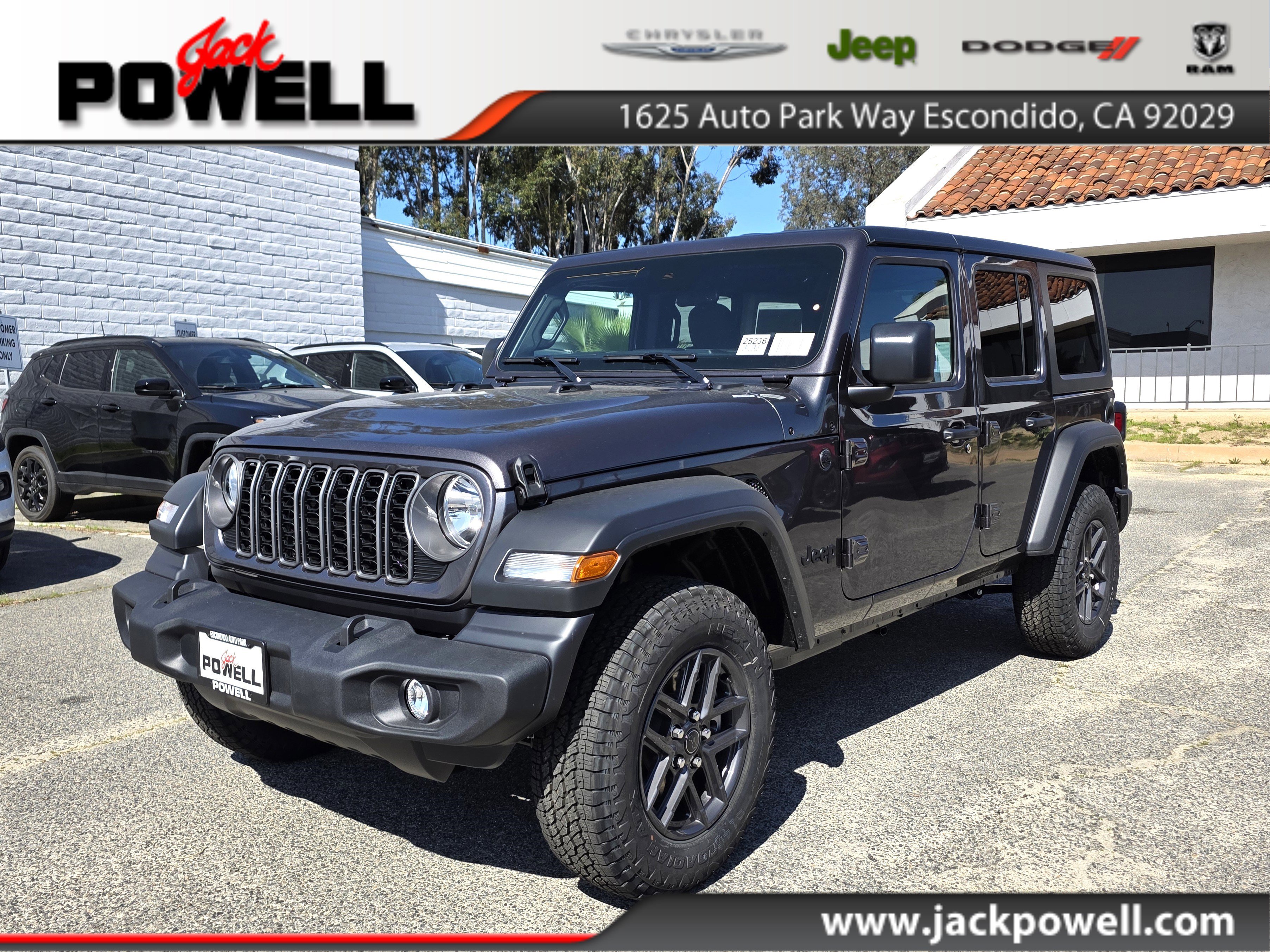 New 2025 Jeep Wrangler Sport S