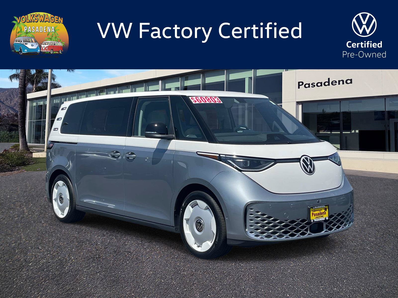 Certified 2025 Volkswagen ID. Buzz 1st Edition