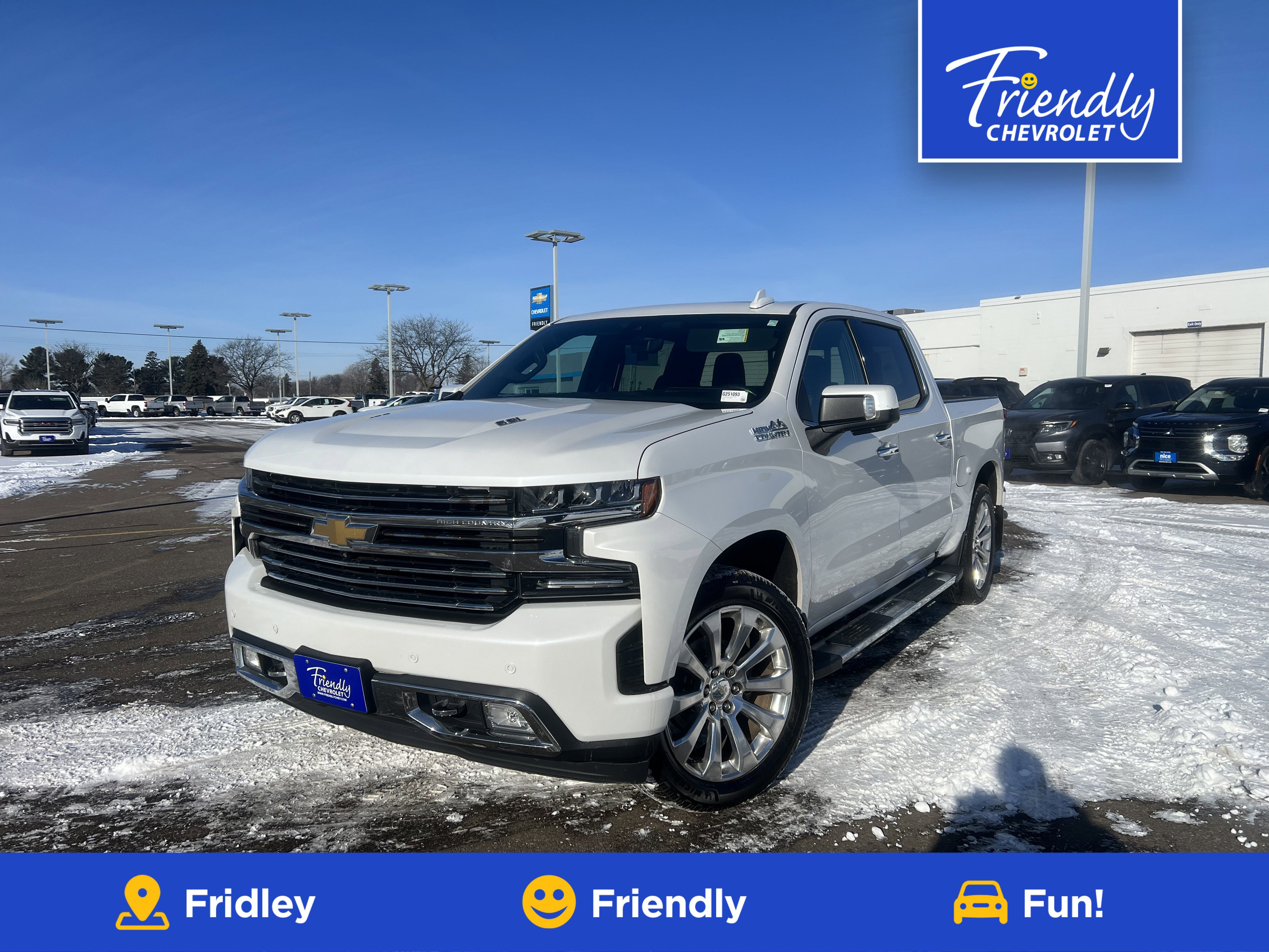 Used 2019 Chevrolet Silverado 1500 High Country w/ Technology Package image 1