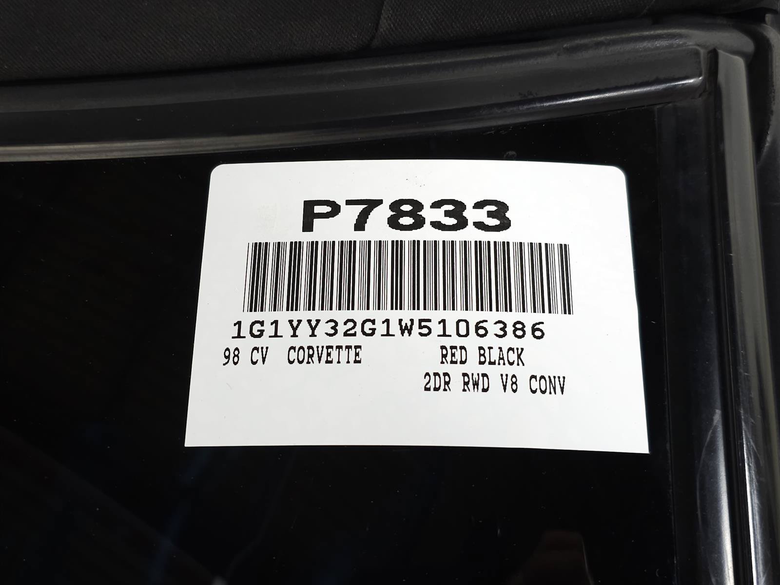 Used 1998 Chevrolet Corvette Convertible w/ Memory Pkg RWD image 33