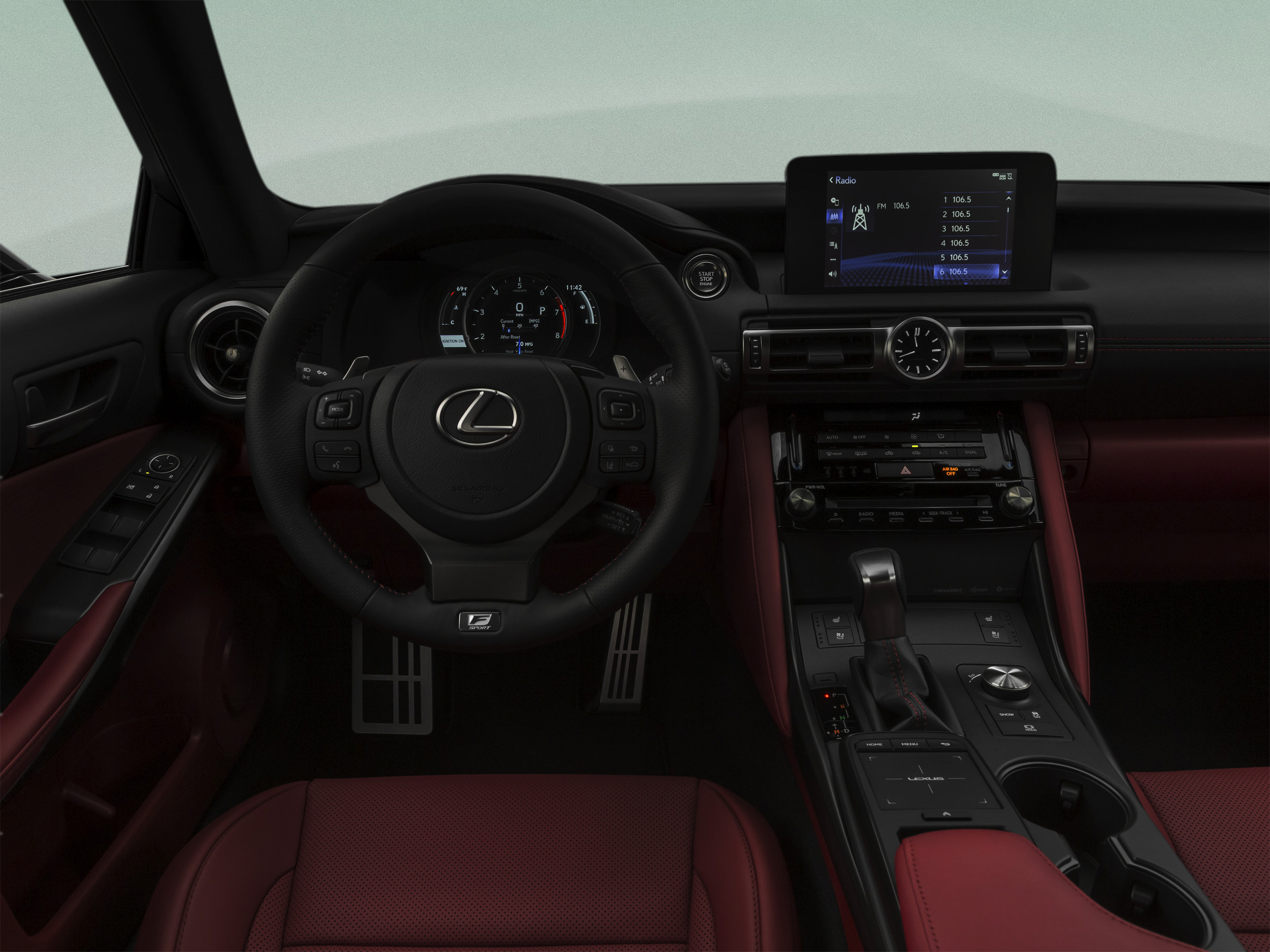 Used 2021 Lexus IS 350 F Sport w/ Navigation Package RWD image 41