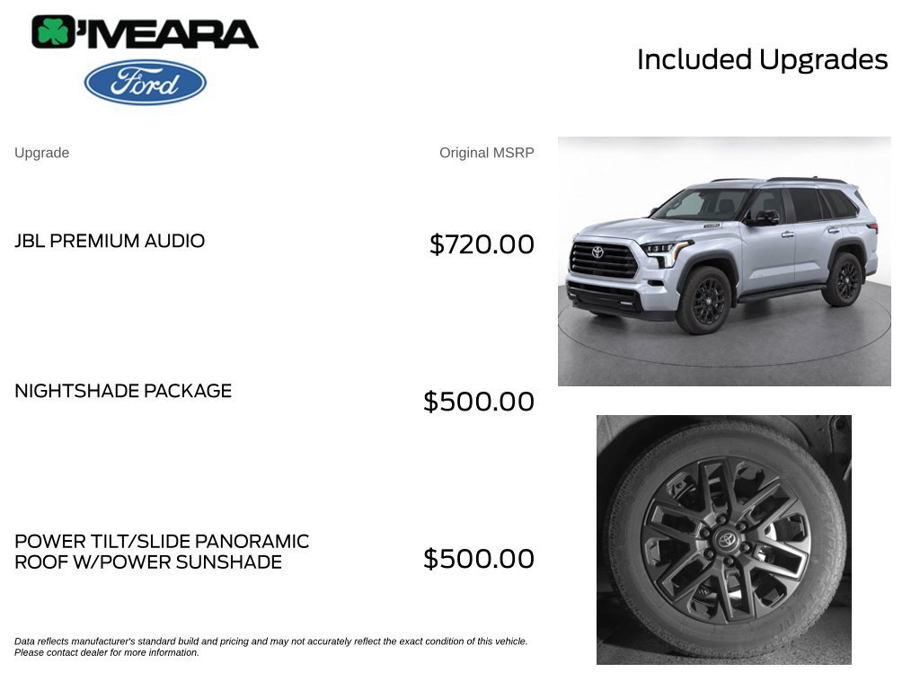 Used 2026 Toyota Sequoia Limited w/ Nightshade Package AWD/4WD image 4
