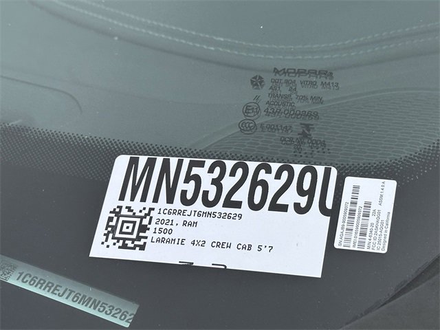Used 2021 RAM 1500 Laramie w/ Sport Appearance Package image 34