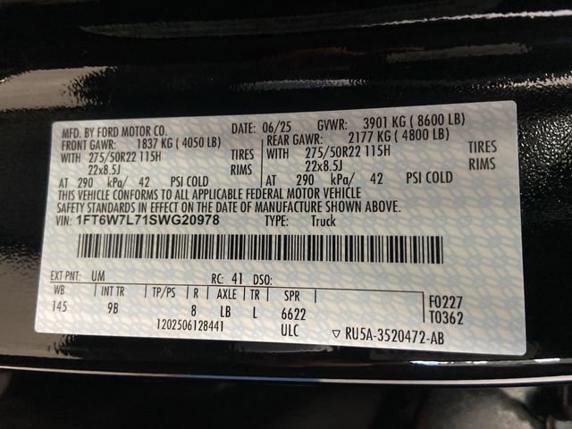 New 2025 Ford F150 Lightning Platinum image 44