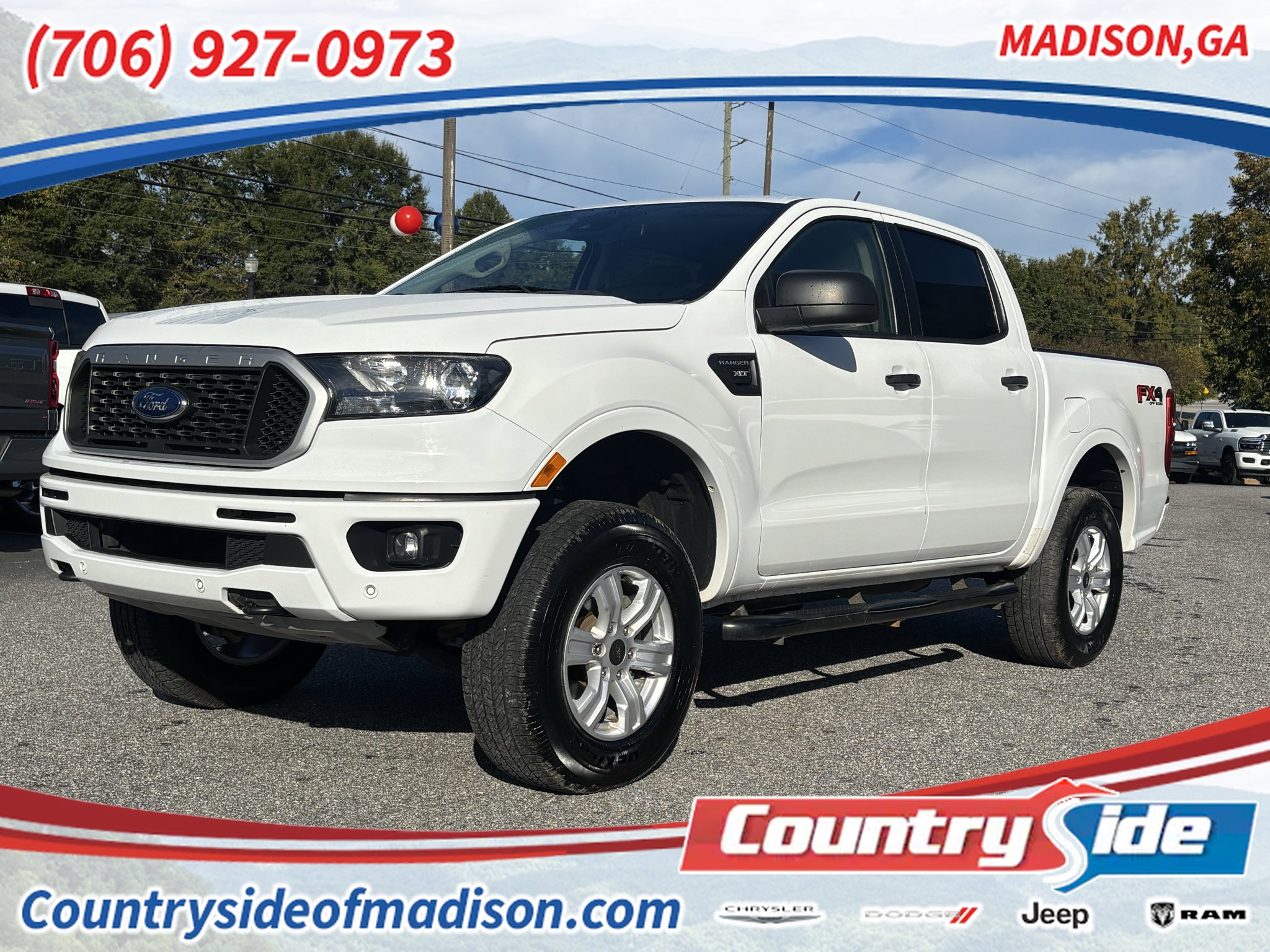 Used 2019 Ford Ranger XLT w/ FX4 Off-Road Package
