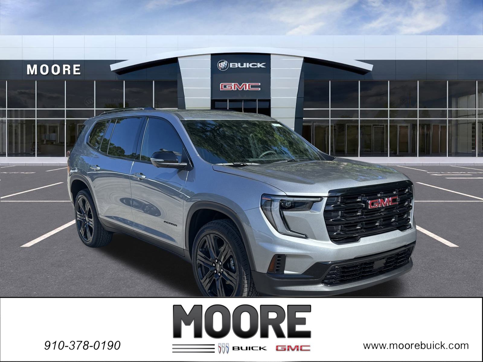 New 2026 GMC Acadia Elevation w/ Black Edition
