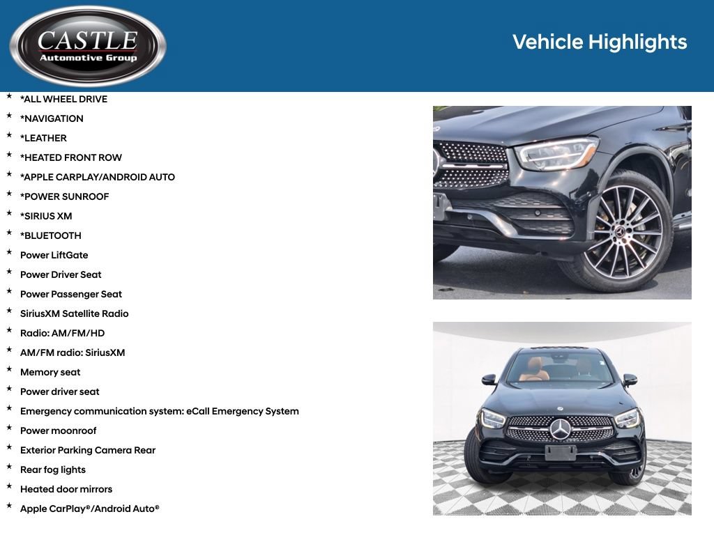 Used 2023 Mercedes-Benz GLC 300 4MATIC Coupe image 3