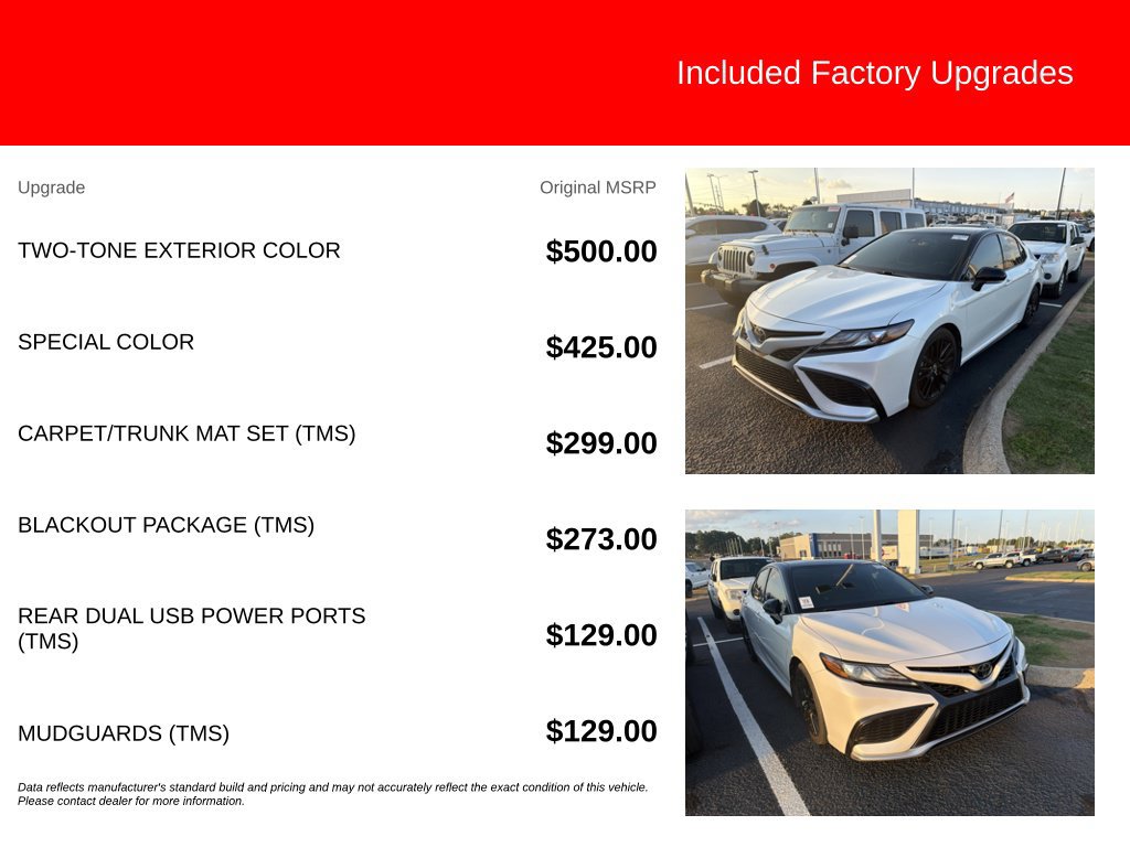 Used 2023 Toyota Camry XSE w/ Blackout Package (TMS) FWD image 5