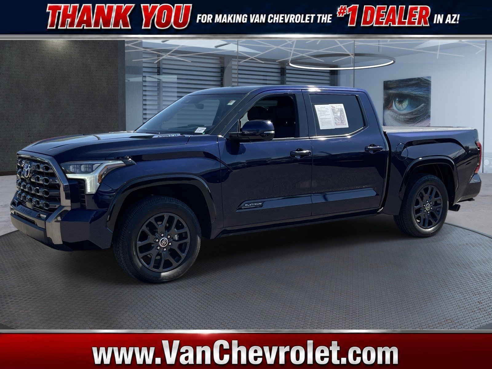 Used 2023 Toyota Tundra Platinum w/ Advanced Package AWD/4WD image 1