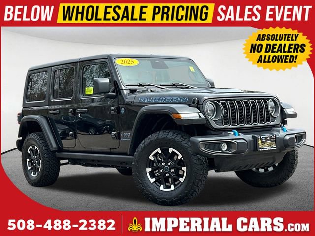 Used 2025 Jeep Wrangler Unlimited Rubicon 4xe w/ Convenience Group AWD/4WD image 1
