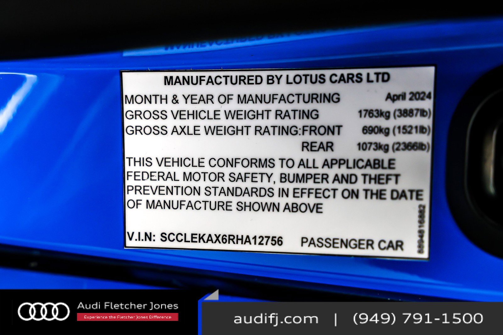 Used 2024 Lotus Emira First Edition image 22