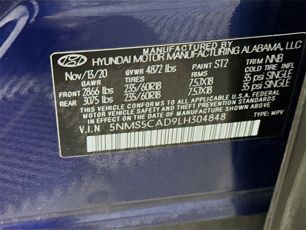 Used 2020 Hyundai Santa Fe Limited image 36