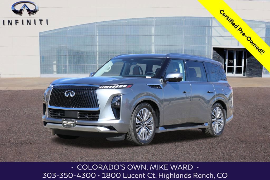 Certified 2025 INFINITI QX80 Sensory