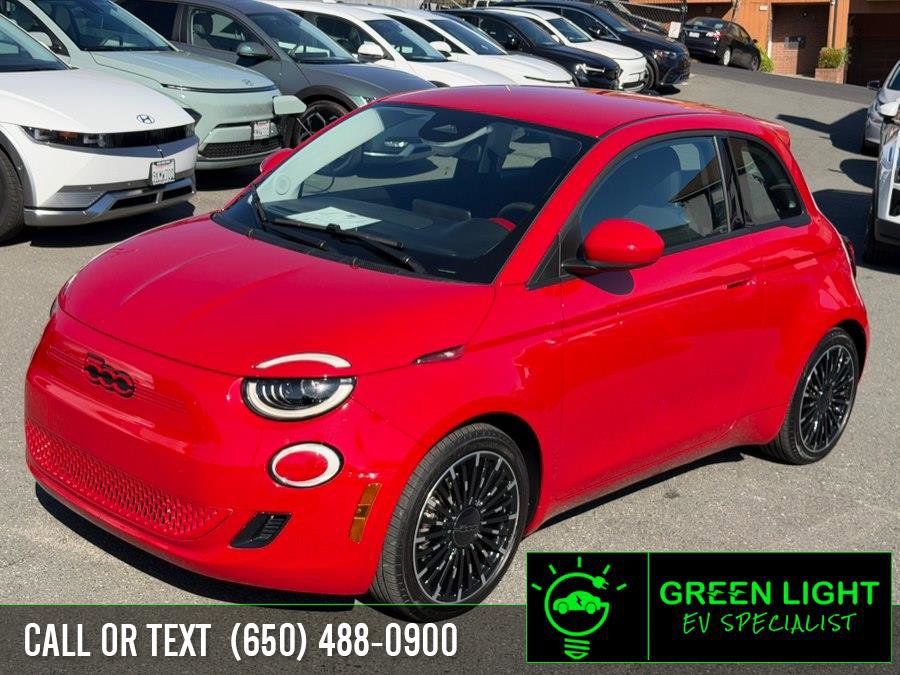 Used 2024 FIAT 500 e (RED)