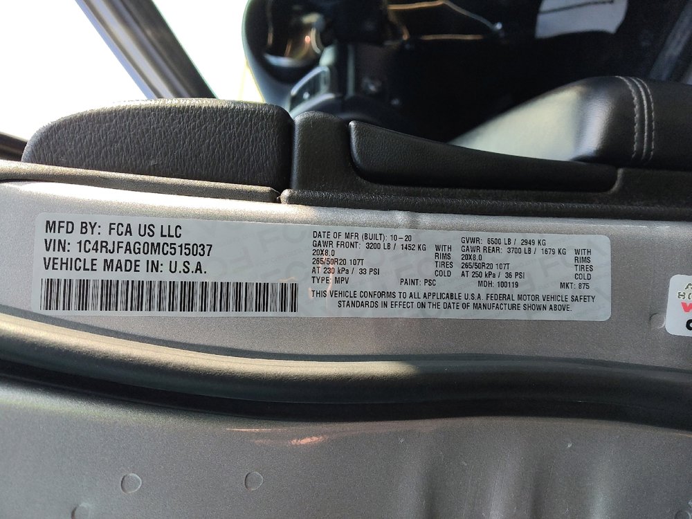 Used 2021 Jeep Grand Cherokee Laredo X AWD/4WD image 33