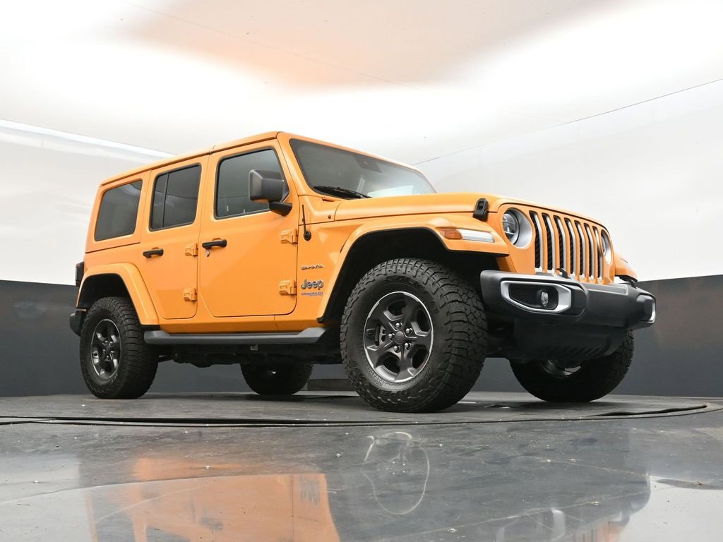 Used 2021 Jeep Wrangler Unlimited Sahara w/ Cold Weather Group image 47