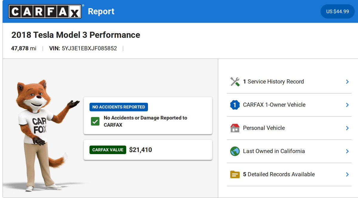 Used 2018 Tesla Model 3 Performance image 10