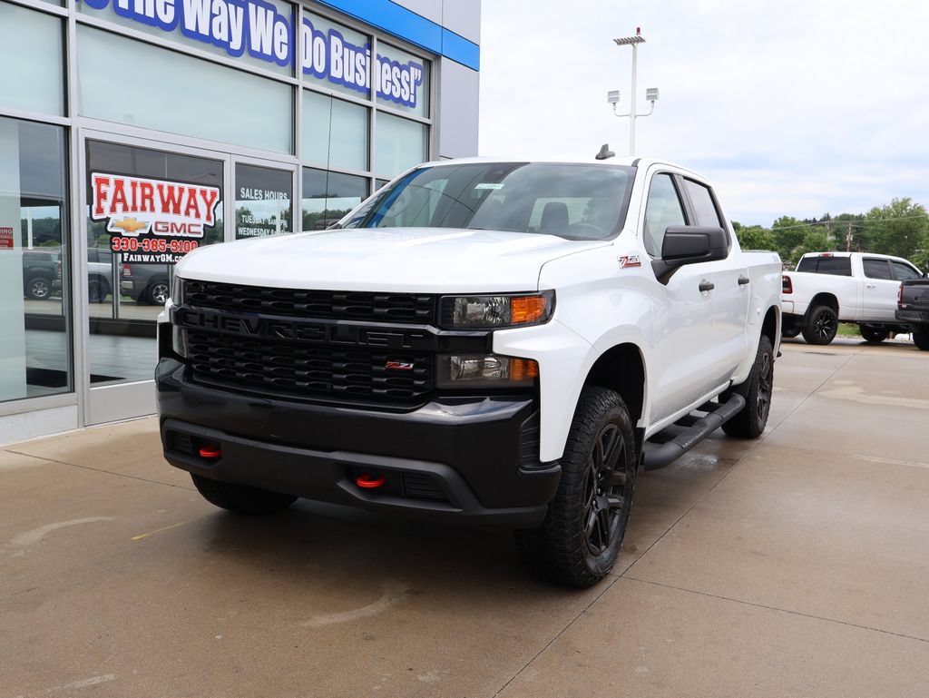 Certified 2021 Chevrolet Silverado 1500 Custom Trail Boss w/ Safety Confidence Package AWD/4WD image 6
