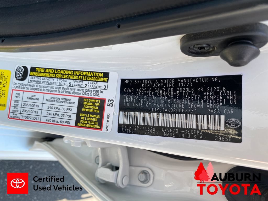 Certified 2024 Toyota Camry XSE w/ Navigation Package FWD image 29