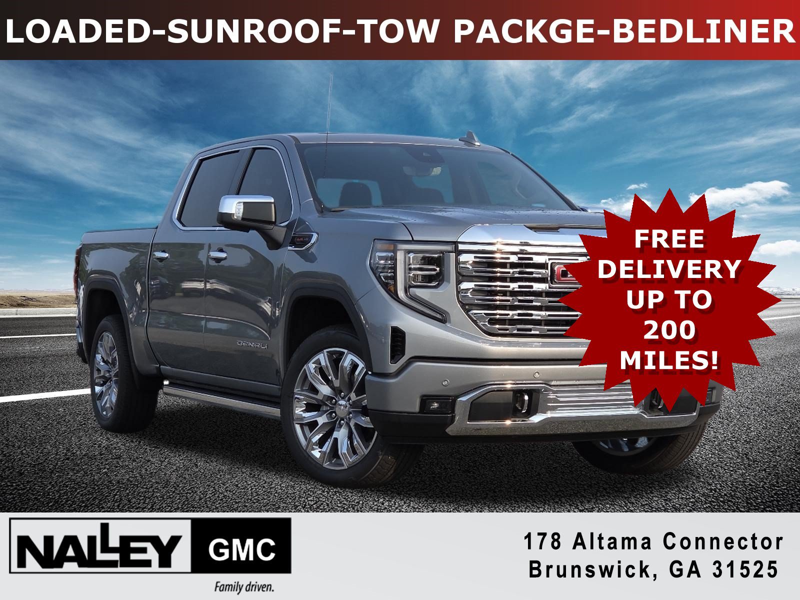 New 2026 GMC Sierra 1500 Denali w/ Denali Reserve Package