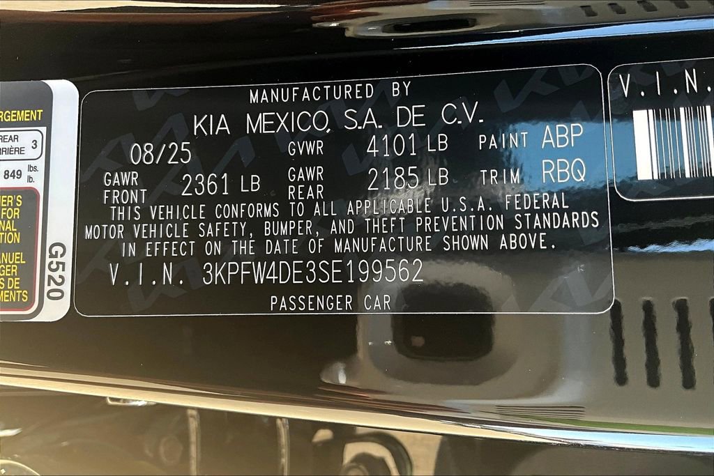 New 2025 Kia K4 GT-Line w/ GT-Line Premium Package FWD image 11
