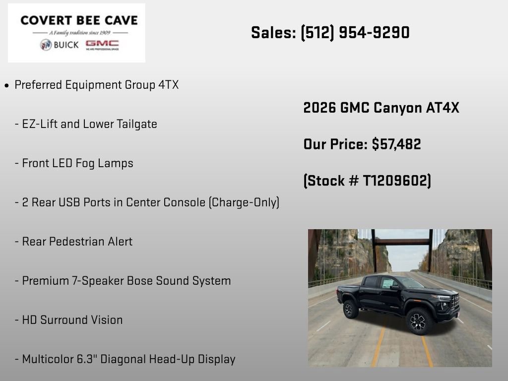 New 2026 GMC Canyon AT4X AWD/4WD image 24