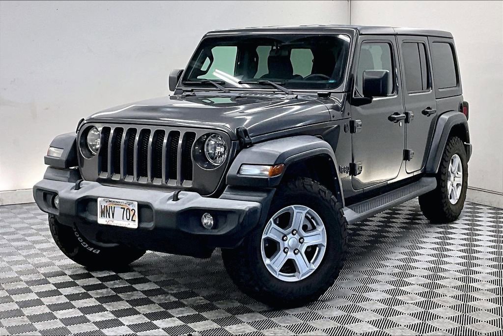 Used 2021 Jeep Wrangler Unlimited Sport image 1