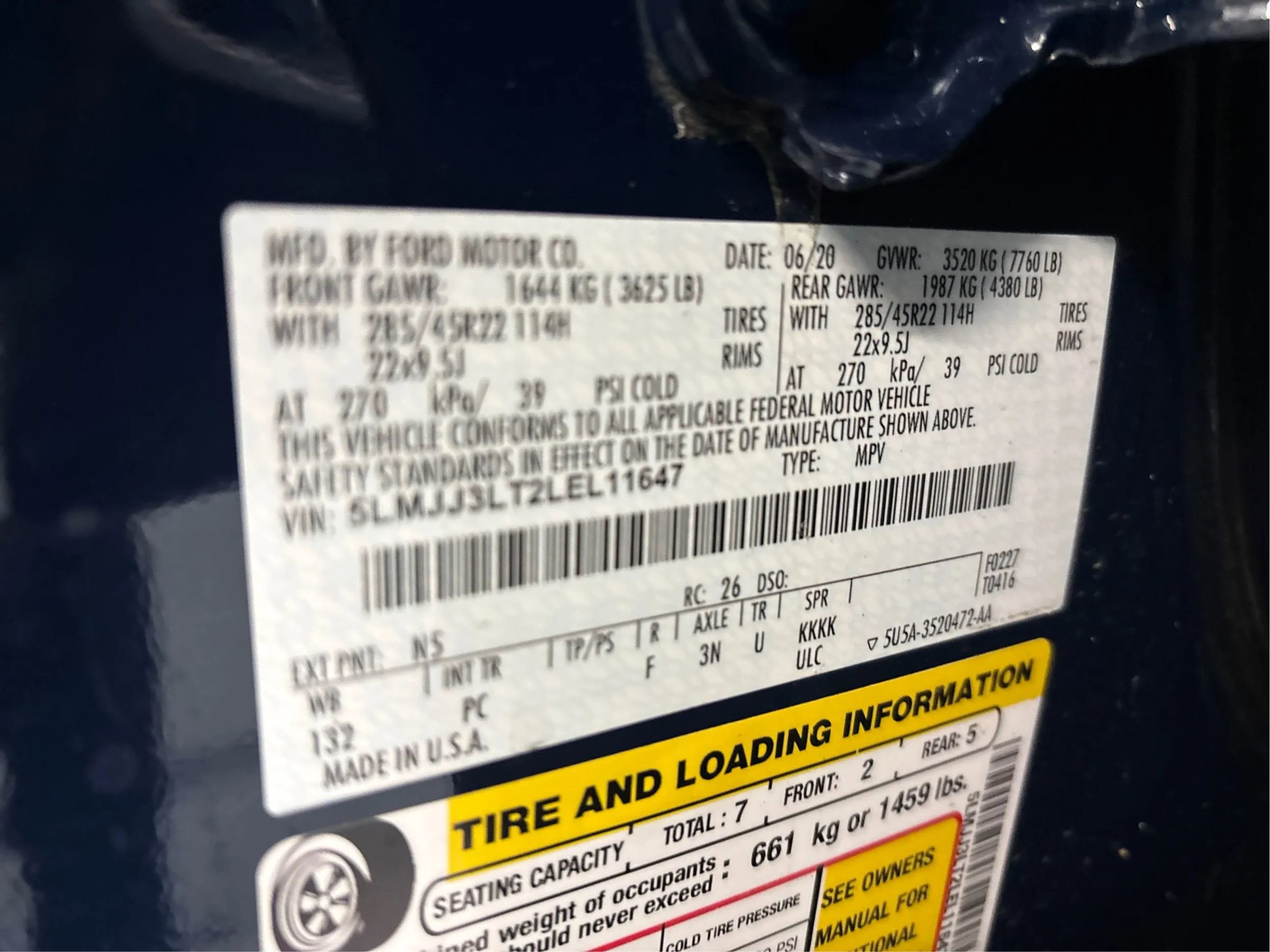 Used 2020 Lincoln Navigator L Reserve w/ Equipment Group 201A Reserve image 30