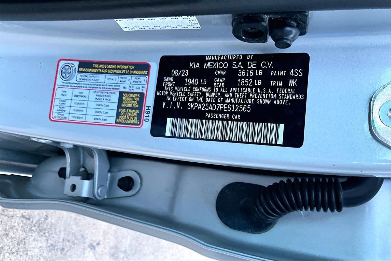 Used 2023 Kia Rio S w/ Technology Package FWD image 34