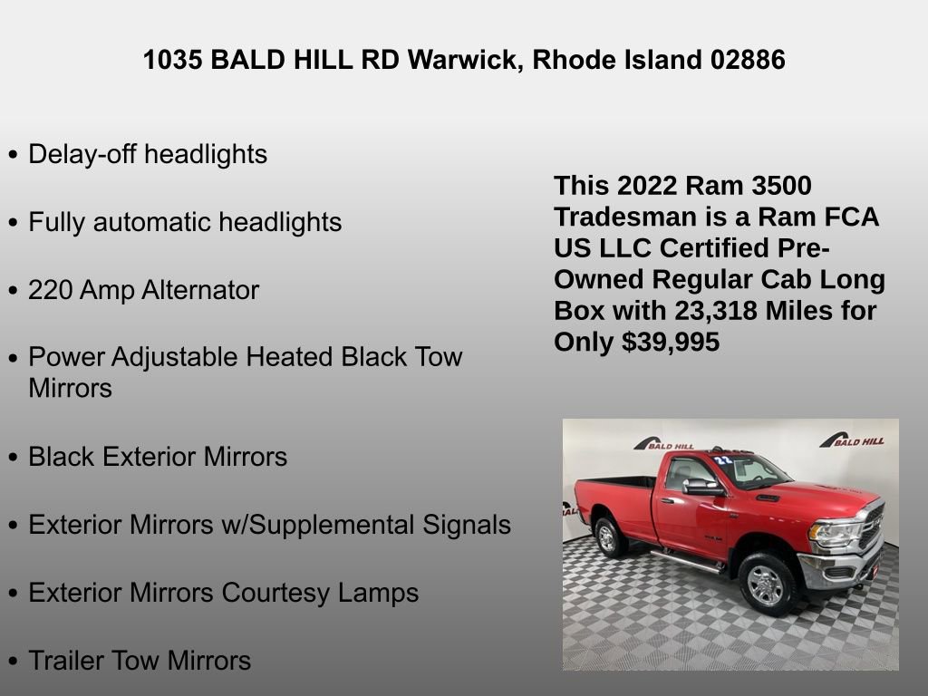 Used 2022 RAM 3500 Tradesman image 32