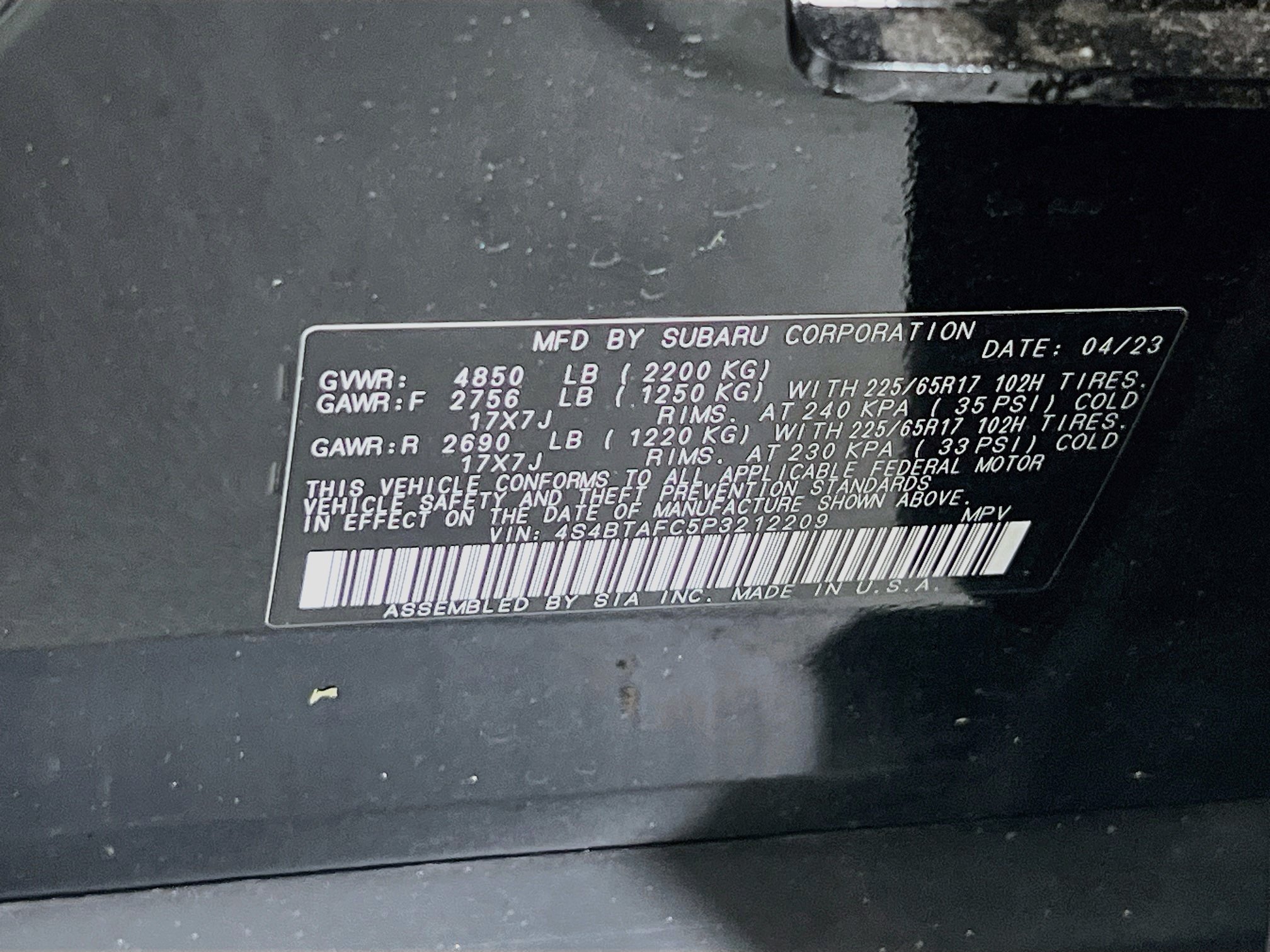 Used 2023 Subaru Outback Premium AWD/4WD image 32