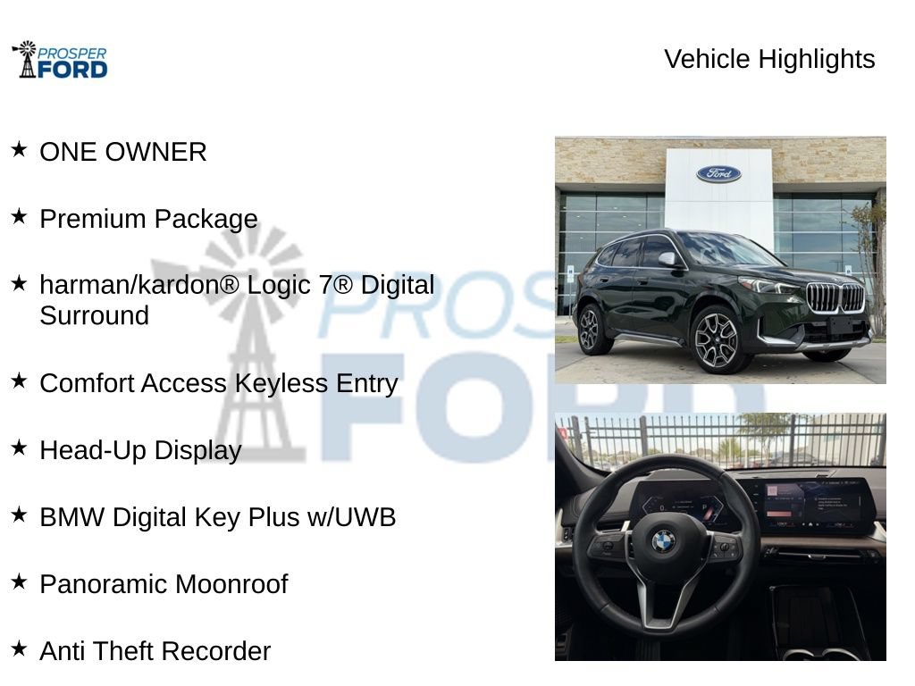 Used 2024 BMW X1 xDrive28i w/ Premium Package AWD/4WD image 5