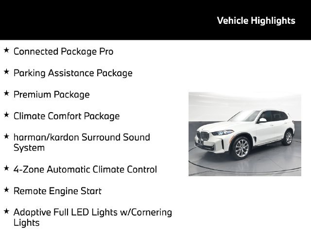 Certified 2024 BMW X5 xDrive40i w/ Premium Package AWD/4WD image 5