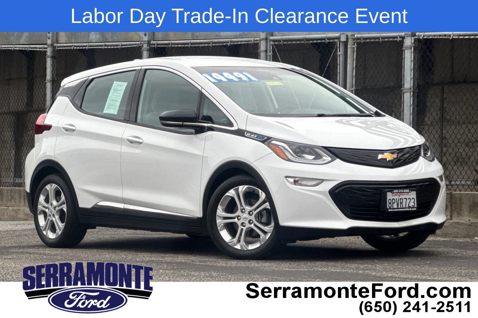Used 2020 Chevrolet Bolt LT FWD image 1