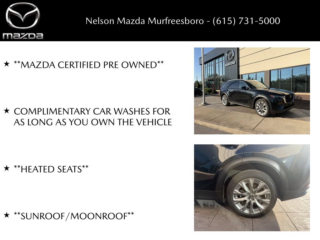 Certified 2026 MAZDA CX-90 Plug-In Hybrid w/ Preferred AWD/4WD image 39