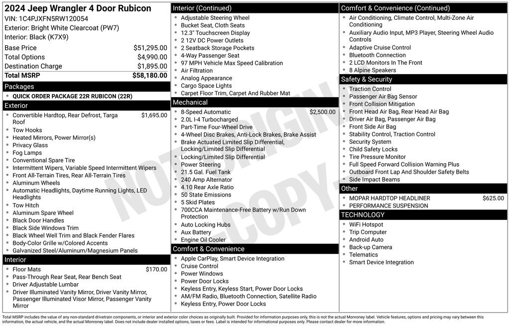 Used 2024 Jeep Wrangler Unlimited Rubicon image 15