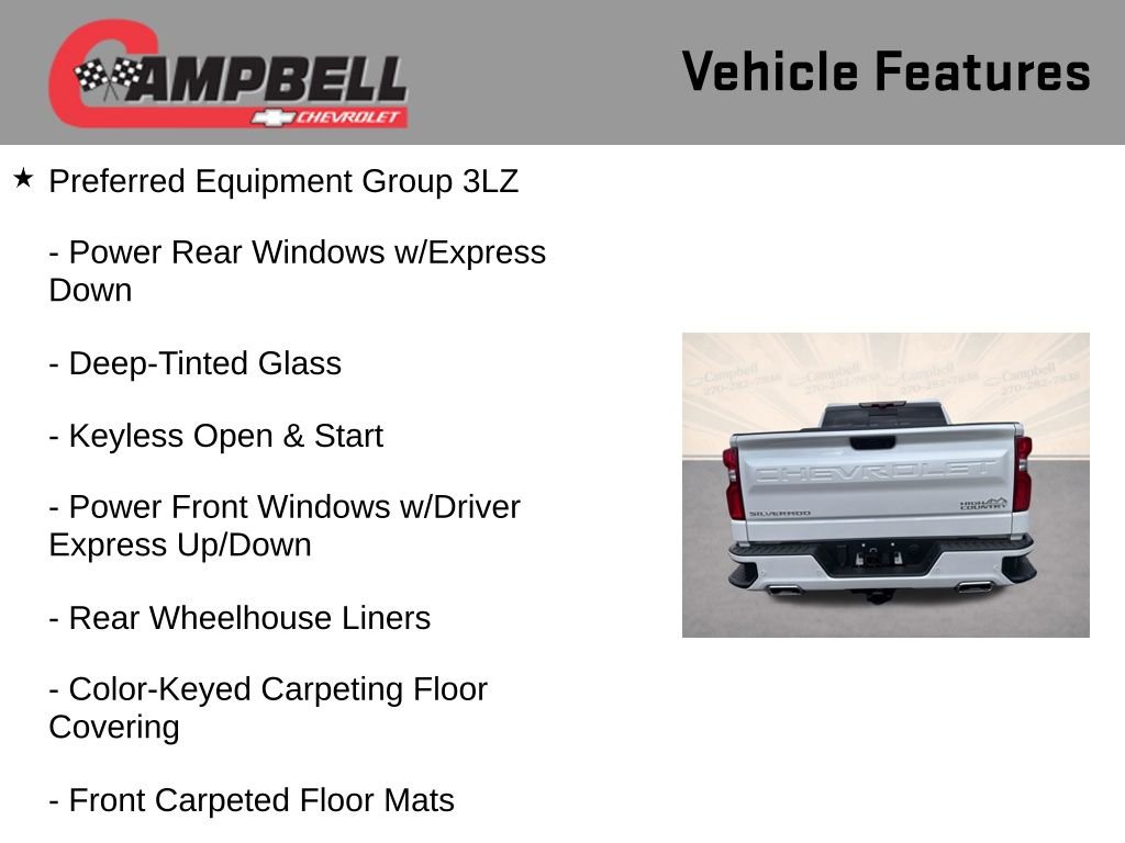 Used 2025 Chevrolet Silverado 1500 High Country w/ High Country Premium Package image 10