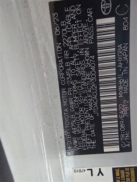 Used 2023 Toyota Prius Prime FWD image 37