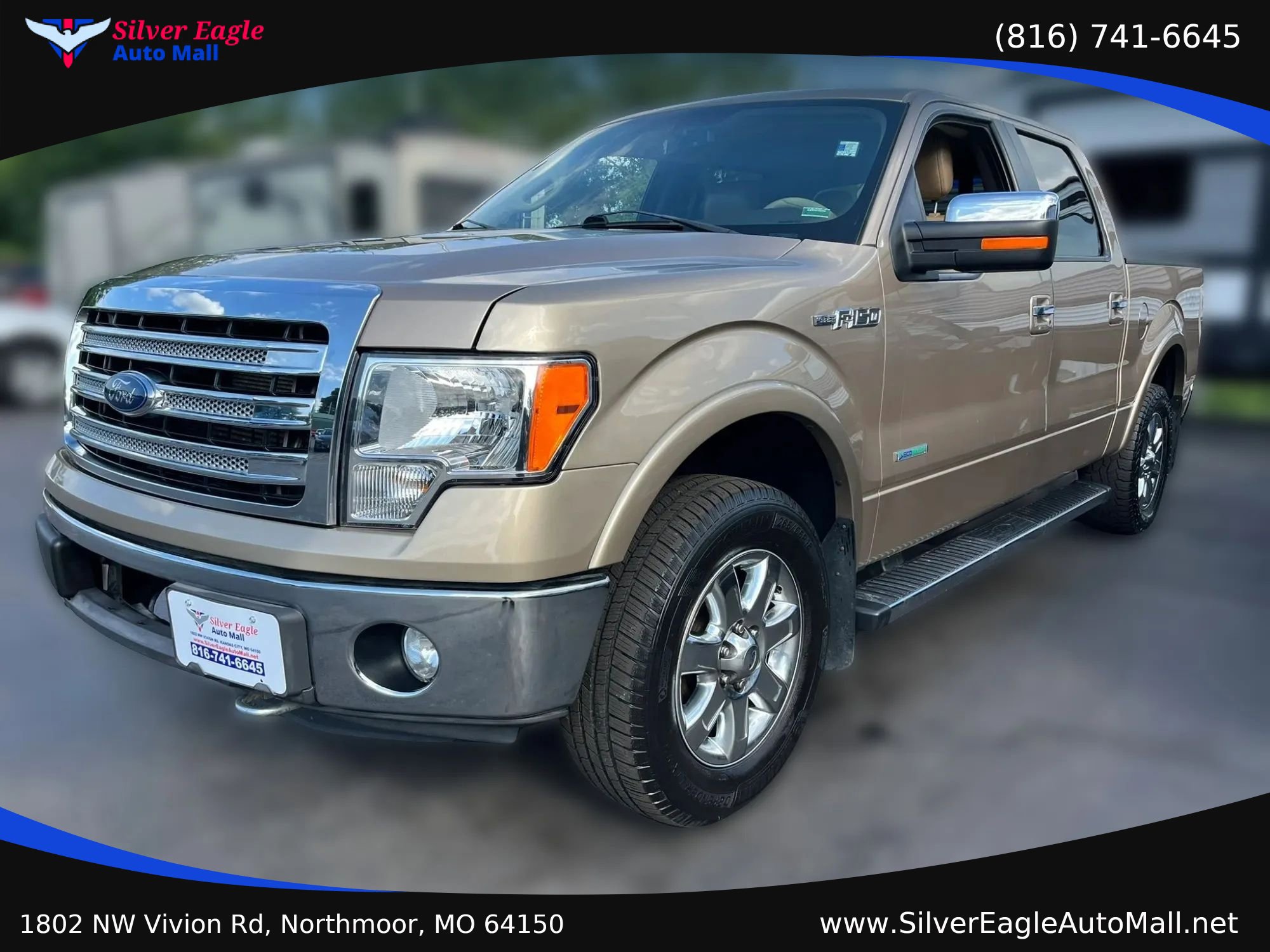 Used 2013 Ford F150 Lariat w/ Lariat Chrome Pkg AWD/4WD image 1