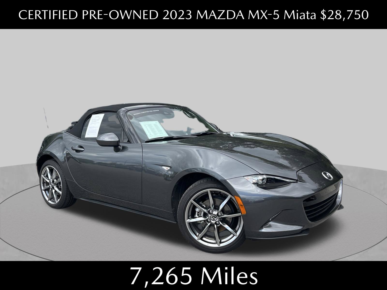 Certified 2023 MAZDA MX-5 Miata Grand Touring