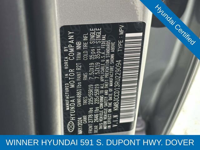 Certified 2024 Hyundai Tucson SEL image 27
