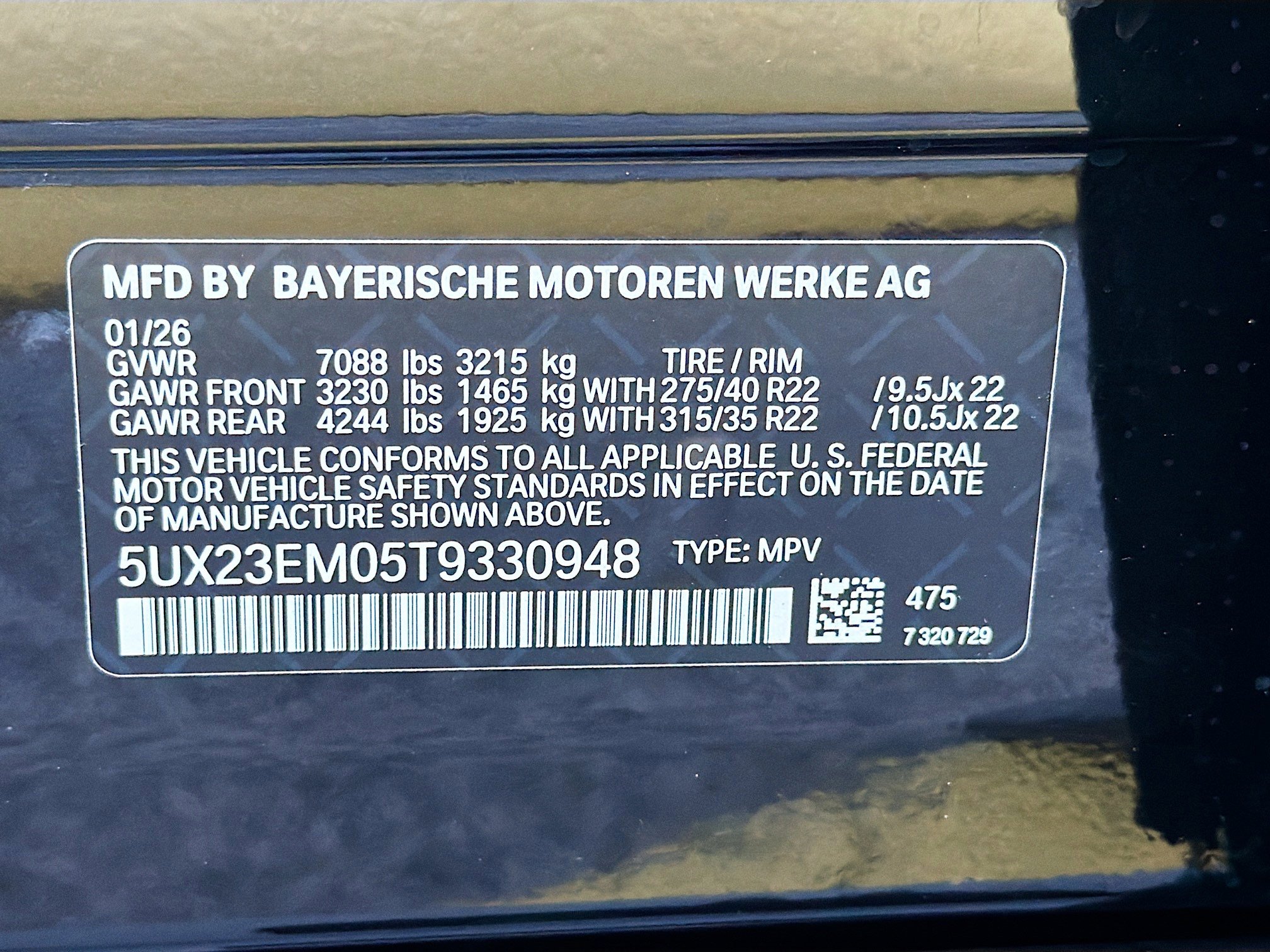 New 2026 BMW X7 xDrive40i image 45