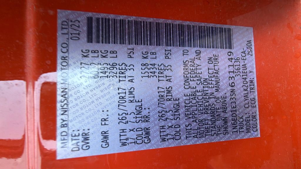 Certified 2025 Nissan Frontier Pro-X w/ Pro Premium Package image 28