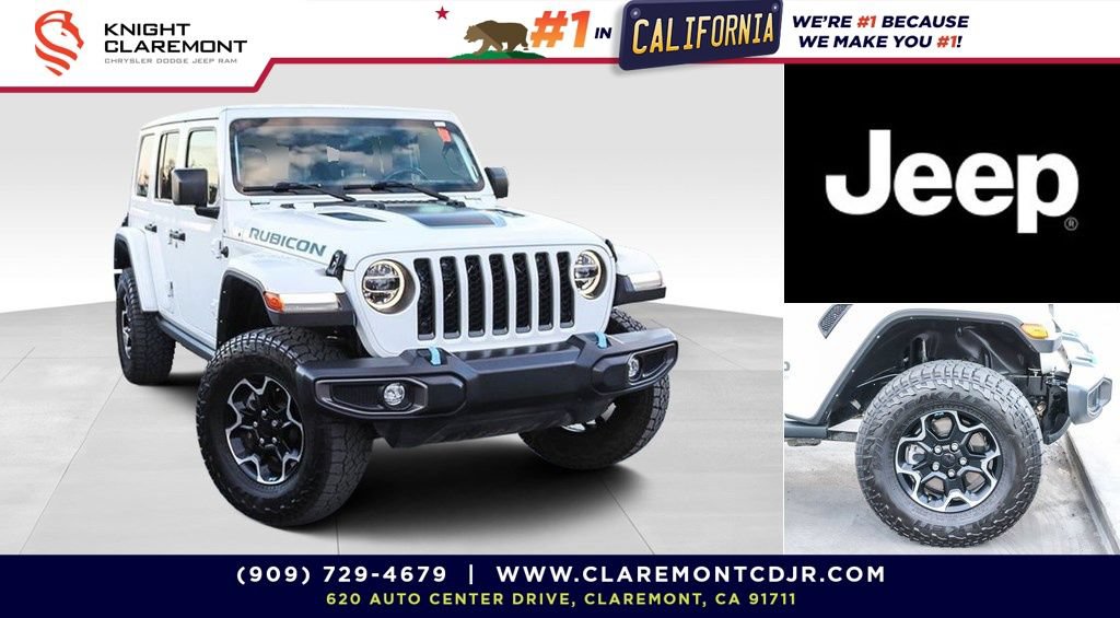 Used 2021 Jeep Wrangler Unlimited Rubicon 4xe w/ Cold Weather Group