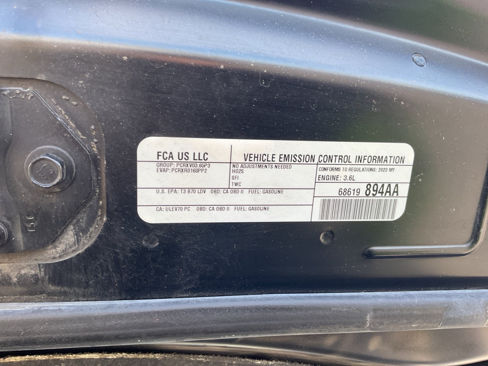 Used 2023 Dodge Charger SXT w/ Blacktop Package RWD image 24