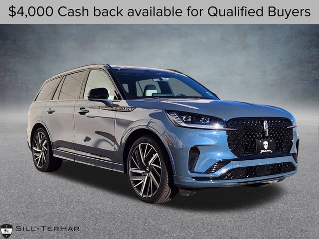 New 2026 Lincoln Aviator Black Label w/ Jet Appearance Package