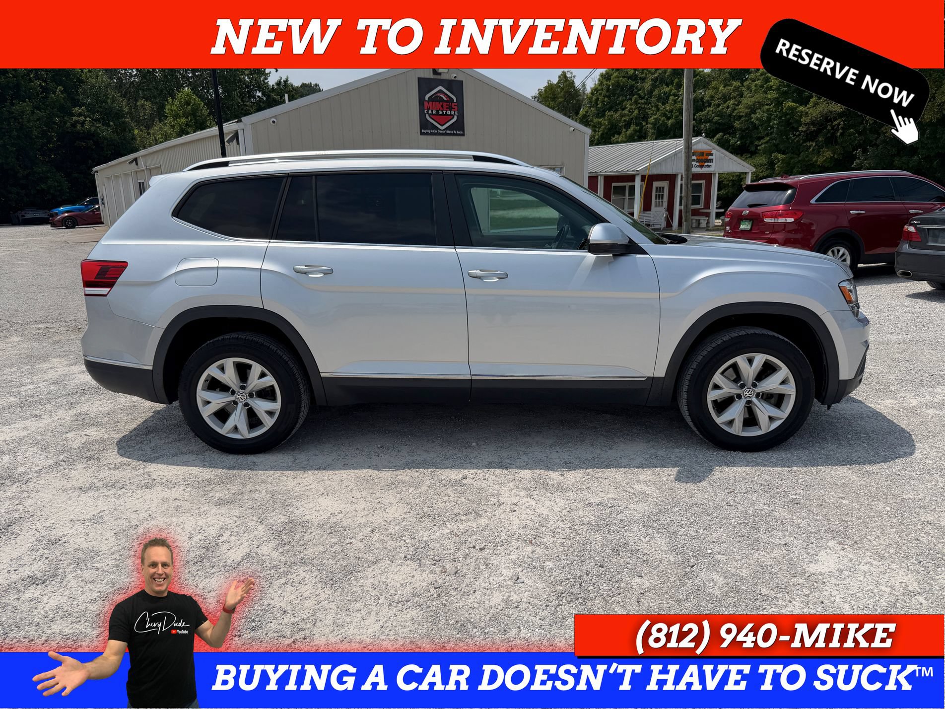 Used 2018 Volkswagen Atlas SEL AWD/4WD image 9