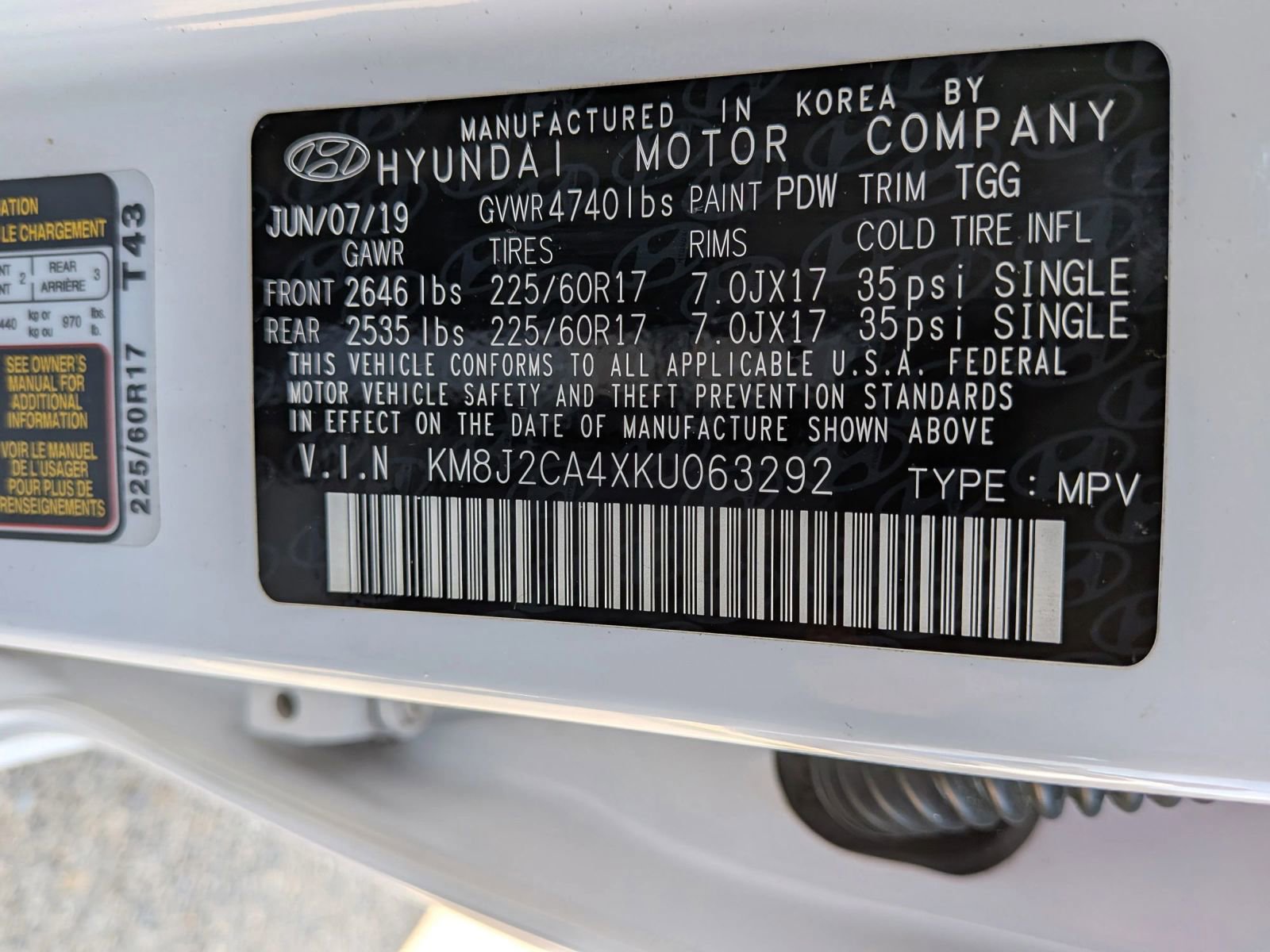 Used 2019 Hyundai Tucson SE AWD/4WD image 51