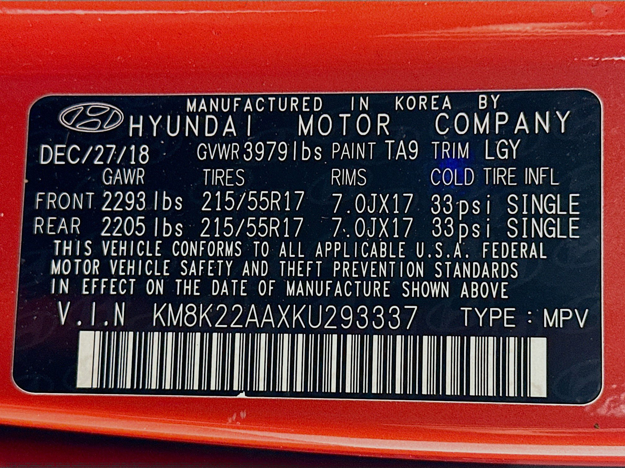 Used 2019 Hyundai Kona SEL FWD image 12
