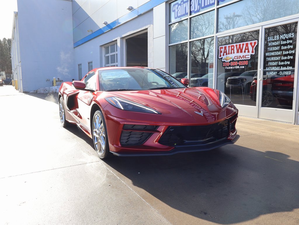 New 2026 Chevrolet Corvette Stingray Preferred Cpe w/ Chrome Exterior Badge Package image 2
